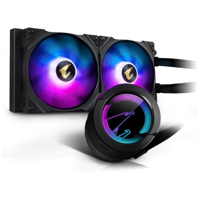 Gigabyte AORUS WATERFORCE 280 Procesador Negro (Espera 4 dias)